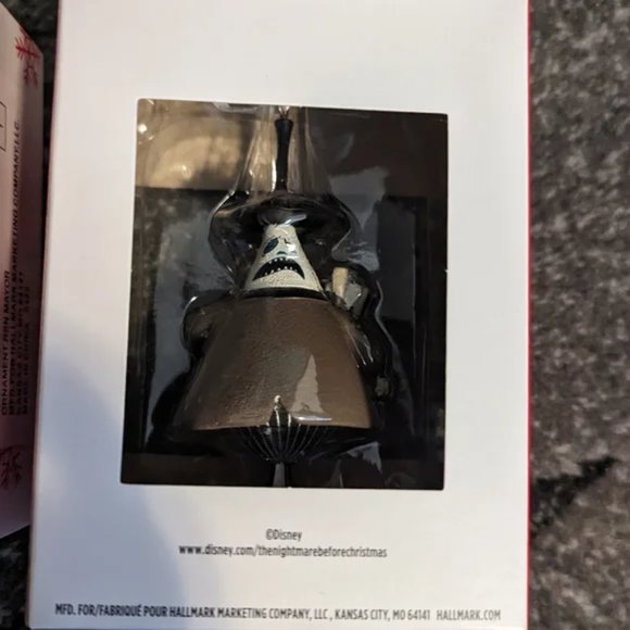 Disney Hallmark The Nightmare before Christmas Mayor ornament NEW - Picture 3 of 5
